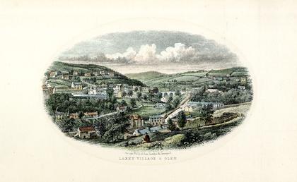 'Laxey Village and Glen'; print published by George…