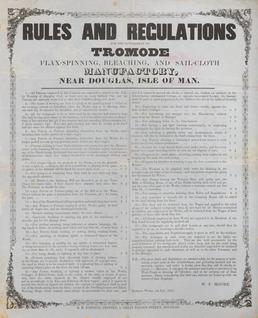 'Rules and Regulations for the Government of Tromode…