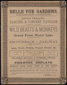 'Belle Vue Gardens, The Largest and Most Varied…