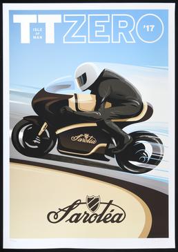 TT Zero '17 limited edition poster
