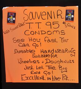 'Souvenir TT 95 condoms'