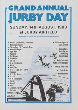Poster advertising a Grand Annual Jurby Day at…