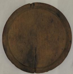 Wooden plate known as a trencher or tranjoor