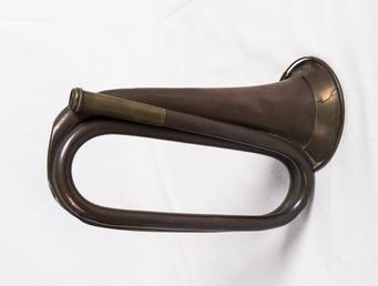 Cavalry pattern copper bugle
