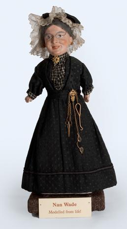 Doll depicting 'Nan Wade', the Manx 'wise-woman' and…