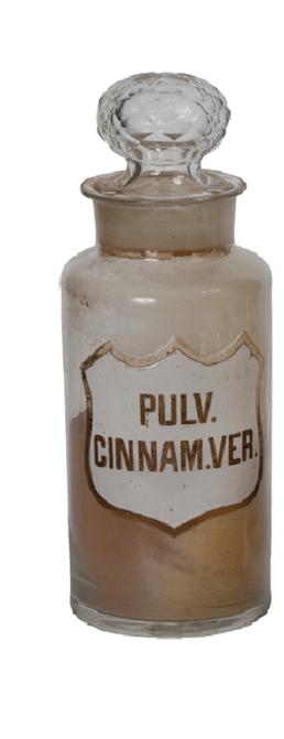 Bottle once containing medication from Brearey's chemist shop