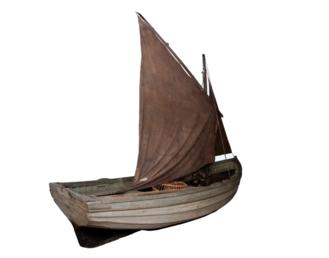 Punt for the Nickey or Manx fishing boat…