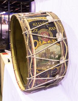 Bass Drum used by Castletown Metropolitan Band