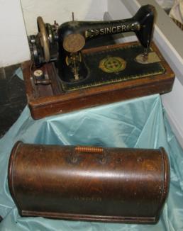 Singer Sewing machine from ship Clan MacMaster
