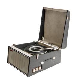 Hacker record player once belonging to Maurice Gibb…