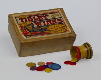 Game of tiddly winks won at a Girl…