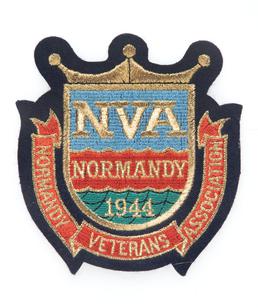 Normandy Veterans Association blazer badge