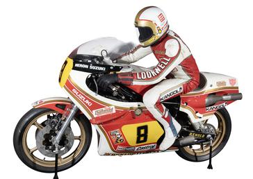 Mike Hailwood motorcycle racing leathers