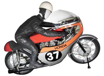 Gary Dickinson motorcycle racing helmet
